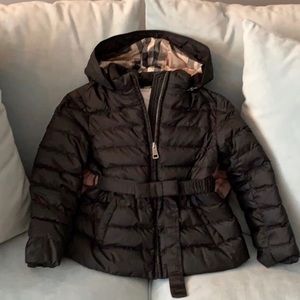 Girls Burberry Coat